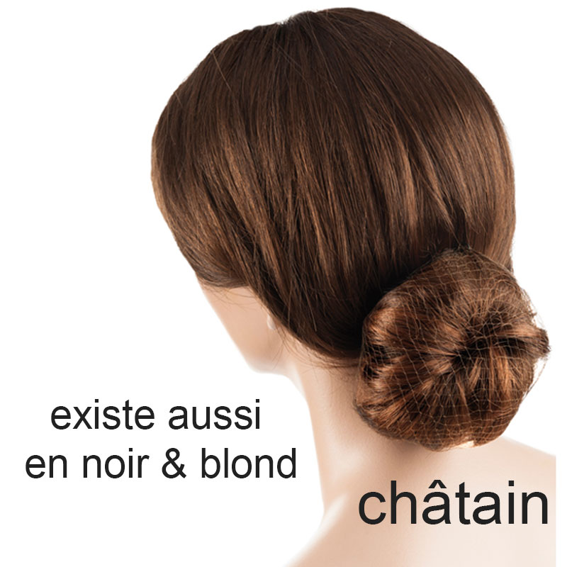 Filet à Chignon avec Cheval Doré